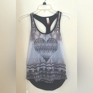 No Boundaries heart design workout/lounge tank